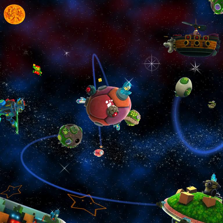 Space Super Mario Galaxy Background The beginning of the trailer had — free download